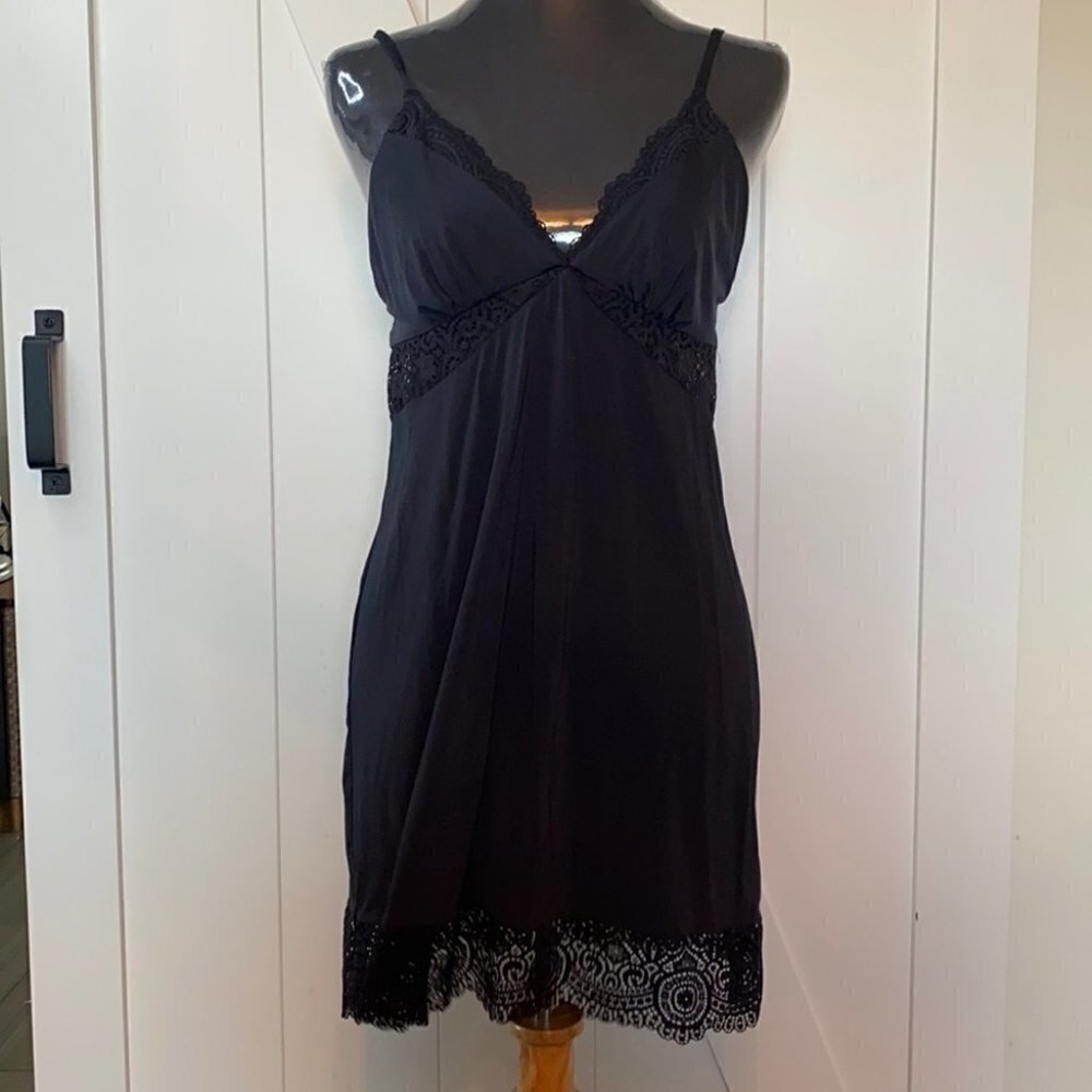 𝅺la Senza black lace detail lingerie stretch sz m